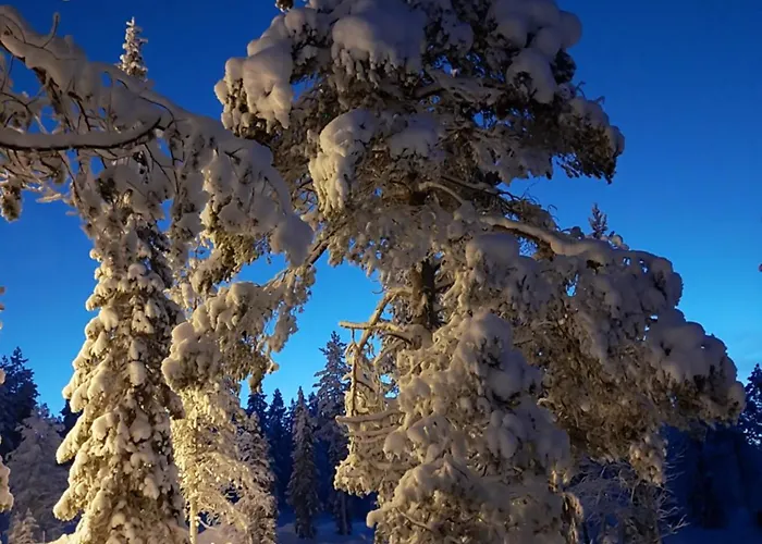 Lumikieppi Äkäslompolo