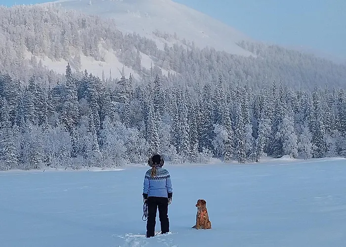 Lumikieppi Äkäslompolo